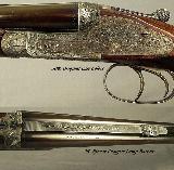 RIGBY 7x65R- 1930 SIDELOCK EJECT- WAS a 7mm RIGBY & in 1994 RIGBY RECHAMBERED & REGULATED ONLY- ENGRAVED by HARRY KELL- THIS is a NICE RIFLE - 2 of 8