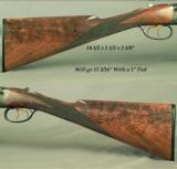 RBL by CONN. SHOTGUN- 28 BORE- MOD. RESERVE- OVERALL COND. 99%- NICE WOOD- 28" Bbls.- DOUBLE TRIGGERS- STRAIGHT STOCK at 14 1/2"- CASED - 5 of 6