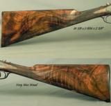 WATSON BROS. 28 BORE ROUND BODY SIDELOCK EJECT- FINISHED 2007- REMAINS in 97-98% ORIG. COND.- 29" CHOPPER LUMP Bbls.- 16 5/8" LOP- NICE WOOD - 3 of 5