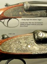 W & C SCOTT "IMPERIAL PREMIER"- SCOTT'S HIGHEST GRADE EVER OFFERED- EXTENSIVE ENGRAVING- 32" EJECT V R Bbls.- BUILT as a PIGEON GUN - 2 of 9