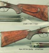 HEYM 1929 DOUBLE RIFLE DRILLING- ORIG. 2 Bbl. SET- 9.3x62 x 9.3x62 x 16&16 x 16 x 9.3x62- BEST QUALITY SUHL MADE- ALL BEST FEATURES- 9.3's RIM - 4 of 5