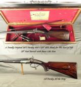 PURDEY 450 3 1/4" BPE- A TOTALLY ORIG 1877 RIFLE & CASE- MADE for THE EARL of FIFE & OWNED by PRINCE ARTHUR the DUKE of CONNAUGHT- BORES LIKE NEW - 1 of 11