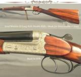 WINKLER 22 Long Rifle DOUBLE RIFLE- A&F IMPORT in 1970- BEST QUALITY BOXLOCK EJECT w/ 24" BOHLER ANTINITCHOPPER LUMP Bbls.- BOLSTERED FRAME - 1 of 6