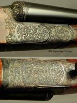 F.LLI RIZZINI 12 MADE 1975 for A & F- EXC. QUALITY BOXLOCK EJECT- TOTALLY ORIG GUN in EXC. COND.- 98% ORIG. CASE COLORS- 99% ENGRAVING- 6 Lbs. 8 Oz. - 2 of 4