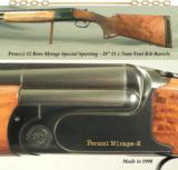PERAZZI MIRAGE SPECIAL SPORTING 12- 1990- 97-98% MECHANICAL LIFE LEFT- BORES LIKE NEW- 28" FLAT RIB- 2 EACH BRILEY CHOKES- ADJUSTABLE LOP TRIGGER - 1 of 5