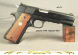 COLT 22 L R SERVICE MODEL ACE- A POST-WAR PIECE- 5" BARREL- THE ENTIRE PIECE RETAINS 99% ORIGINAL BLUE EVERYWHERE- GRIPS 99.9% - 2 of 2