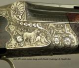 KRIEGHOFF 20 SUHL MADE 1928 BEST GRADE O/U- 30" V R Bbls.- 300 SERIES ACTION w/ DOUBLE UNDERLUGS & DOUBLE BITE- DYAS Co. LOS ANGELES IMPORT- NICE - 3 of 7