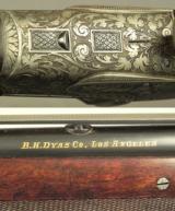 KRIEGHOFF 20 SUHL MADE 1928 BEST GRADE O/U- 30" V R Bbls.- 300 SERIES ACTION w/ DOUBLE UNDERLUGS & DOUBLE BITE- DYAS Co. LOS ANGELES IMPORT- NICE - 5 of 7