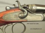 THOMAS BLAND 450 #2 N. E.- 90% ORIG. COND.- VERY STOUT RIFLE BOTH METAL & WOOD- EXC. PLUS BORES- 90% ORIG. CASE COLORS- ORIG. LEATHER CASE- NICE STUFF - 6 of 9