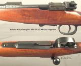 COMMERCIAL MAUSER 9 x 57 MAUSER- ABSOLUTELY & TOTALLY APPEARS UNFIRED- 1914- TYPE B SPORTER- TOTAL ORIGINAL PIECE- THE BORE is NEW- METAL is 96-97% - 2 of 5