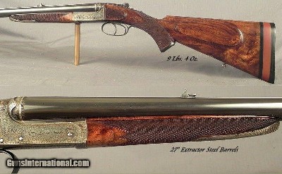 DAN'L FRASER 500/450 #1 BPE- 96% COND. & ORIG. METAL & WOOD- MUSEUM QUALITY & MUSEUM CONDITION- BORES &CHAMBERS are PERFECT- ORIG. O&L CASE- GR - Image 7 of 12