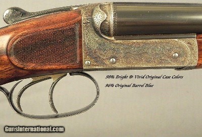 DAN'L FRASER 500/450 #1 BPE- 96% COND. & ORIG. METAL & WOOD- MUSEUM QUALITY & MUSEUM CONDITION- BORES &CHAMBERS are PERFECT- ORIG. O&L CASE- GR - Image 2 of 12