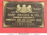 DAN'L FRASER 500/450 #1 BPE- 96% COND. & ORIG. METAL & WOOD- MUSEUM QUALITY & MUSEUM CONDITION- BORES &CHAMBERS are PERFECT- ORIG. O&L CASE- GR - 12 of 12