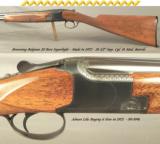 BROWNING BELGIUM 20 BORE SUPERLIGHT- 1972- STRAIGHT STOCK- 26 1/2" VENT RIB BARRELS- ORIG. I.C. & M CHOKES- OVERALL a 99% GUN- ONLY 5 Lbs. 13 Oz. - 1 of 4