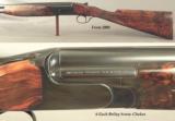 PERAZZI MX20- 20 BORE- NEAR EXHIBITION WOOD- SOLID RIB- 27 9/16" Bbls.- 6 BRILEY CHOKES- 2001- OVERALL a 98% GUN- STRAIGHT STOCK- CASED- SST- NIC - 2 of 5