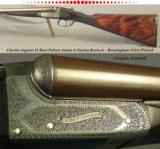 CHARLES INGRAM 12- SCOTLAND- ANSON & DEELEY PATENT BOXLOCK- 30" DAMASCUS MODERN NITRO PROVED 2 3/4" Bbls.- SOLID SHOOTABLE PIECE- EXC. WALL - 1 of 5