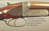 CHARLES INGRAM 12- SCOTLAND- ANSON & DEELEY PATENT BOXLOCK- 30" DAMASCUS MODERN NITRO PROVED 2 3/4" Bbls.- SOLID SHOOTABLE PIECE- EXC. WALL - 2 of 5