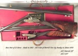 BOSS & Co.12 BORE PAIR
3 SETS of Bbls. by PURDEY ABOUT 1970
ORIG. BOSS Bbls. LOST in SHIPMENT
ALL Bbls. ALMOST as NEW
ALL 28" & 2 3/4" 