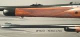 REMINGTON 375 H&H LEFT HAND CUSTOM SHOP MOD 700 SAFARI GRADE- 1985- SCHMIDT & BENDER 1.5 x 6- QUICK DETACH PIVOT MOUNTS- STEEL FLOORPLATE- 14" LO - 4 of 5