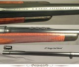 R. G. OWEN 7 x 57- MAUSER SINGLE SQUARE BRIDGE ACTION- 23" KRUPP STEEL Bbl. by KRIEGHOFF in 1929- MACHINED INTEGRAL 1/4 RIB- OVERALL 97% PIECE- N - 5 of 5