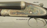 H.J. HUSSEY 12 IMPERIAL EJECTOR- 1905 PIECE THAT REMAINS in EXC. COND.- 90% ORIG. CASE COLORS- EXC. PLUS BORES- 30" Bbls.- ORIG. BORES & CHOKES- - 6 of 8