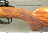 BIESEN 7x57- FULL & COMPLETE CUSTOM- MAUSER ACTION- PURE BIESEN CLASSIC STOCK- BIESEN WRAP AROUND FLEUR-DE-LIS- 1962- NICE WOOD- 14" LOP- CANJAR - 5 of 5