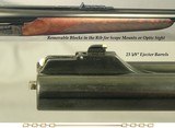 CHAPUIS 470 N. E. MOD BROUSSE- 14 1/2" LOP- 1/4 RIB w/ EXPRESS SIGHTS- REMOVABLE BLOCKS in the RIB for SCOPE MOUNTS & OPTIC SIGHT- 95% ENGRAVING - 5 of 5