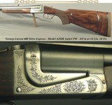 VERNEY-CARRON 600 N. E. DOUBLE RIFLE- MOD. AZUR SAFARI PH- A FULL 14 Lbs. 14 Oz.- 24" EJECTOR Bbls.- 14 13/16" LOP- NICE
WOOD- AS NEW- 40% - 1 of 6