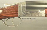 VERNEY-CARRON 600 N. E. DOUBLE RIFLE- MOD. AZUR SAFARI PH- A FULL 14 Lbs. 14 Oz.- 24" EJECTOR Bbls.- 14 13/16" LOP- NICE
WOOD- AS NEW- 40% - 3 of 6