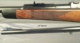CASARTELLI 416 RIGBY- MAG MAUSER ACTION- SUPERB ENGRAVING by the ITALIAN MASTER Mr. MARIO TERZI- A FULL SIZE TOUGH BUILT RIFLE- 1986- CLAW MOUNTS-NICE - 7 of 8