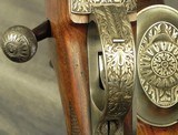 CASARTELLI 416 RIGBY- MAG MAUSER ACTION- SUPERB ENGRAVING by the ITALIAN MASTER Mr. MARIO TERZI- A FULL SIZE TOUGH BUILT RIFLE- 1986- CLAW MOUNTS-NICE - 5 of 8