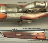 ALEX HENRY 450 3 1/4" BPE BEST GRADE HAMMER SPORTING FALLING BLOCK- A NEAR PERFECT BORE- FINISHED 1897 for LORD AVA - TOTALLY ORIG.- 95% ENGRAVIN - 5 of 9