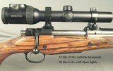 AMERICAN HUNTING RIFLES (AHR) 450 RIGBY- MOD SAFARI 550 DGR- CZ 550 MAG DOUBLE SQUARE BRIDGE ACTION- SWAROVSKI 1 x 6- TALLEY QD RINGS- BUILT TOUGH - 2 of 6