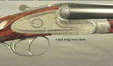 PIOTTI 20 MODEL MONACO 2 BEST GUN- 27" CHOPPER LUMP Bbls. w/ BRILEY CHOKES- 1983- OVERALL at 98%- NEAR EXHIBITION WOOD- 5 Lbs. 13 Oz.- GREAT ENGR - 3 of 9