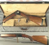 PERAZZI 12 MIRAGE LIVE BIRD GUN- 1978- 28 3/8" VENT RIB Bbls. at 11mm x 7mm- DETACH SINGLE TRIGGER- EVERY SERIAL # MATCHES- 96% ORIG. CASE COLORS - 1 of 5