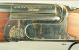 PERAZZI 12 MIRAGE LIVE BIRD GUN- 1978- 28 3/8" VENT RIB Bbls. at 11mm x 7mm- DETACH SINGLE TRIGGER- EVERY SERIAL # MATCHES- 96% ORIG. CASE COLORS - 3 of 5