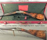 F.lli RIZZINI- 20 BORE PATENTED SIDELOCK R1-E- 28" CHOPPER LUMP Bbls.- 1980- SINGLE TRIGGER- 96% OVERALL COND.- GREAT WOOD- 85% ENGRAVING by PATE - 1 of 7