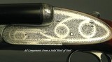 F.lli RIZZINI- 20 BORE PATENTED SIDELOCK R1-E- 28" CHOPPER LUMP Bbls.- 1980- SINGLE TRIGGER- 96% OVERALL COND.- GREAT WOOD- 85% ENGRAVING by PATE - 6 of 7