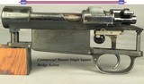 MAUSER COMMERCIAL ACTION- SINGLE SQUARE BRIDGE STANDARD LENGTH ACTION- MADE in 1930- TOTALLY ORIGINAL- STANDARD CARTRIDGE BOLT FACE- EXC. COND. - 1 of 5