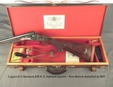 COGSWELL & HARRISON 470- SIDELOCK EJECTOR- THE BARRELS ARE as NEW & WERE MADE in 1977- 25" CHOPPER LUMP Bbls.- VERY NICE WOOD- 95% ENGRAVED