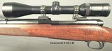 WINCHESTER 300 H&H- PRE-64 MOD 70 CUSTOM- ALL FACTORY WIN. METAL- VERY NICE BASTOGNE STOCK- SWAROVSKI 3-10 x 42- CLASSIC STOCK- EXC. CHECKERING - 2 of 5