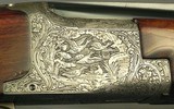 BROWNING BELGIUM GRADE V- FELIX FUNKEN ENGRAVED- 1951 CLASSIC- TOTALLY ORIG. & REMAINS in 97% COND.- NICE WOOD- ORIG. TRUNK CASE- NICE PIECE - 3 of 7