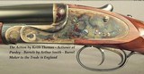 A CUSTOM 450/400 3 1/4" N. E. SIDELOCK EJECT- ACTION by KEITH THOMAS, an ACTIONER at PURDEY- Bbls. by ARTHUR SMITH, BARREL MAKER to the TRADE in - 2 of 6