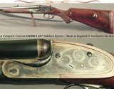 A CUSTOM 450/400 3 1/4" N. E. SIDELOCK EJECT- ACTION by KEITH THOMAS, an ACTIONER at PURDEY- Bbls. by ARTHUR SMITH, BARREL MAKER to the TRADE in - 1 of 6
