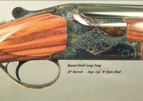 BROWNING 20 BORE BELGIUM MODEL B-25 CUSTOM SHOP- CASE COLOR HARDENED- ROUND KNOB & LONG TANG - 28" Bbls.- MAY 2000- OVERALL 98%- CASED - 2 of 7