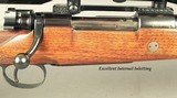 RIGBY- LONDON- 308 WIN.- MAUSER ACTION- BUILT 1983- BORE is NEW- IDEAL for the LADY or KIDS- KAHLES 4 x 32- EXC. INTERNAL INLETTING- OVERALL at 96% - 2 of 4