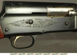 BROWNING BELGIUM SWEET 16 AUTO-5 TWO Bbl. SET- 1954- ROUND KNOB- 26" & 28" VENT RIB Bbls.- OVERALL COND. at 97%- BRO. TRUNK CASE- BORES as N - 8 of 8