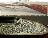 PIOTTI 20 BORE O/U MODEL BOSS BEST GUN- EXHIBITION WOOD- OUTSTANDING ENGRAVING by GIACOMO FAUSTI at CREATIVE ART- OVERALL 98%- 28" BARRELS - 1 of 7