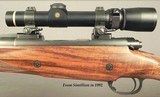 GENE SIMILLION- .416 TAYLOR- THIS is an AMERICAN CLASSIC in EVERY RESPECT- GREAT METAL & WOODWORK- A LOT of DETAIL- PRE-64 MOD 70- 1/4 RIB- QD MOUNTS - 2 of 10
