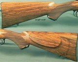 CLASSIC ARMS CORP.- 270 WIN.- MAUSER 1909 ARGENTINE ACTION- 24" Bbl. W/O OPEN SIGHTS- EXC. POINT PATTERN CHECKERING- CANJAR TRIGGER- NICE RIFLE - 4 of 5